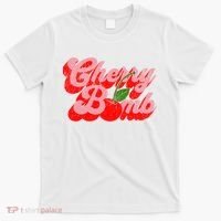 Cherry Bomb Retro 70s Vintage Style Cute T-Shirt thumb 0
