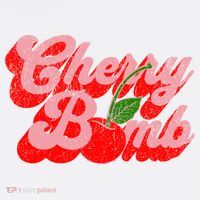 Cherry Bomb Retro 70s Vintage Style Cute T-Shirt thumb 7