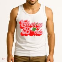 Cherry Bomb Retro 70s Vintage Style Cute Tank Top thumb 3