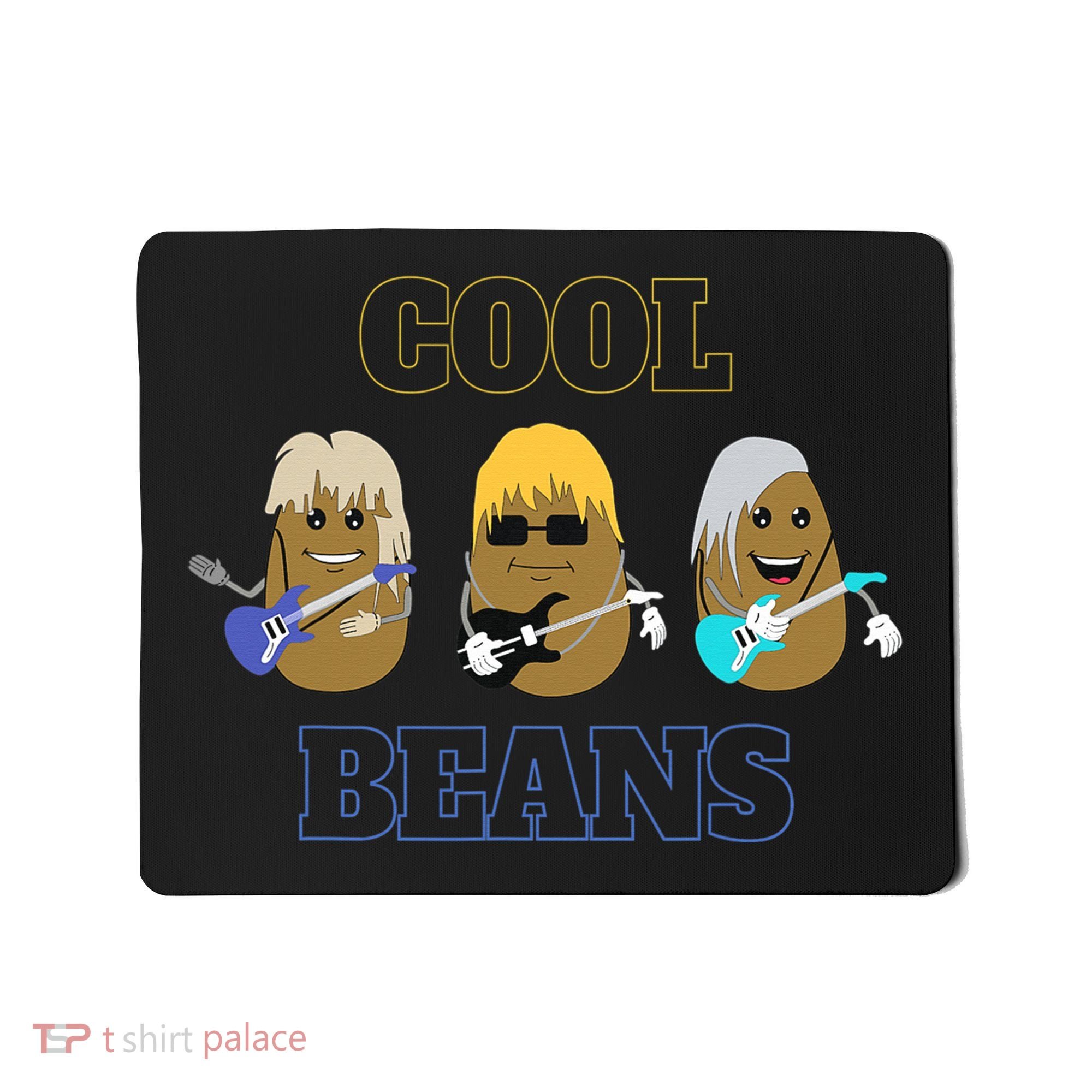 Cool Beans Rock and Roll Fun Novelty  Mousepad