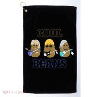 Cool Beans Rock and Roll Fun Novelty  Golf Towel thumb 0