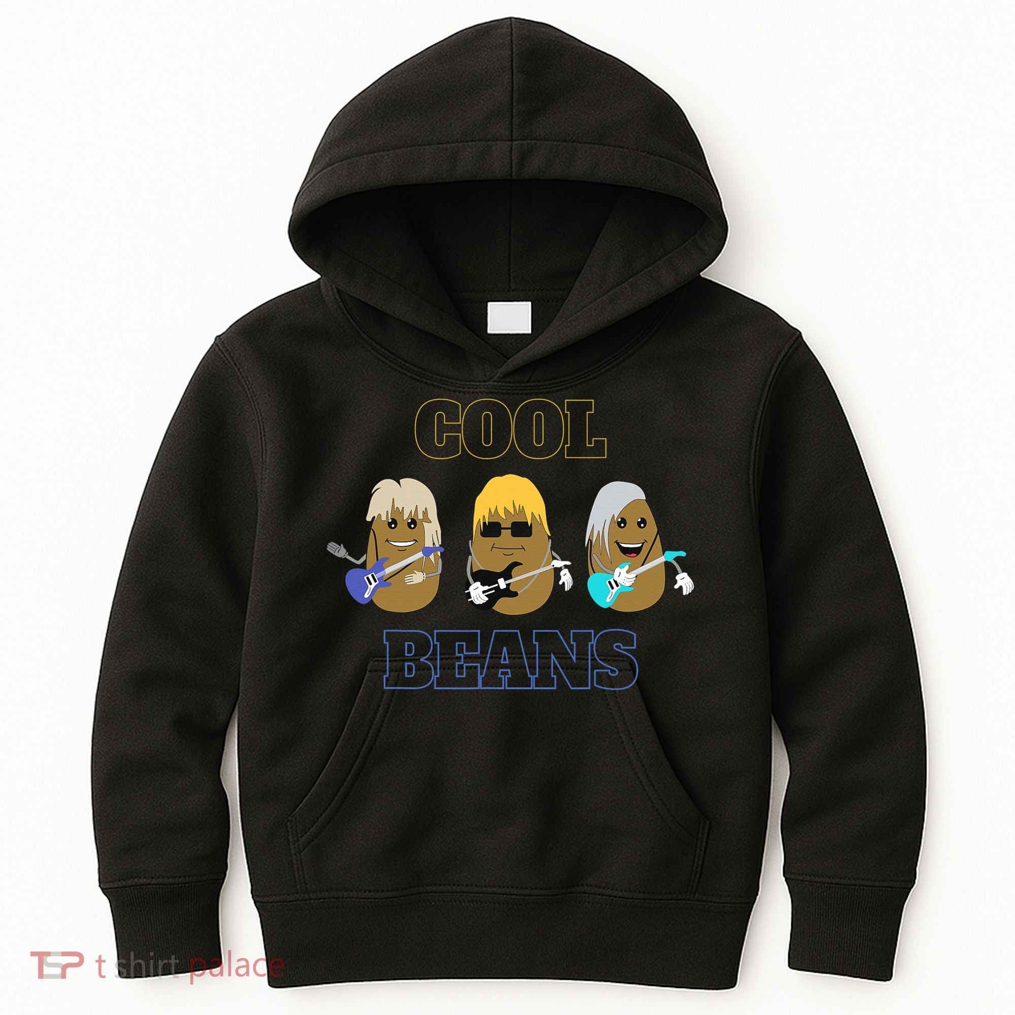 Cool Beans Rock and Roll Fun Novelty  Kids Hoodie