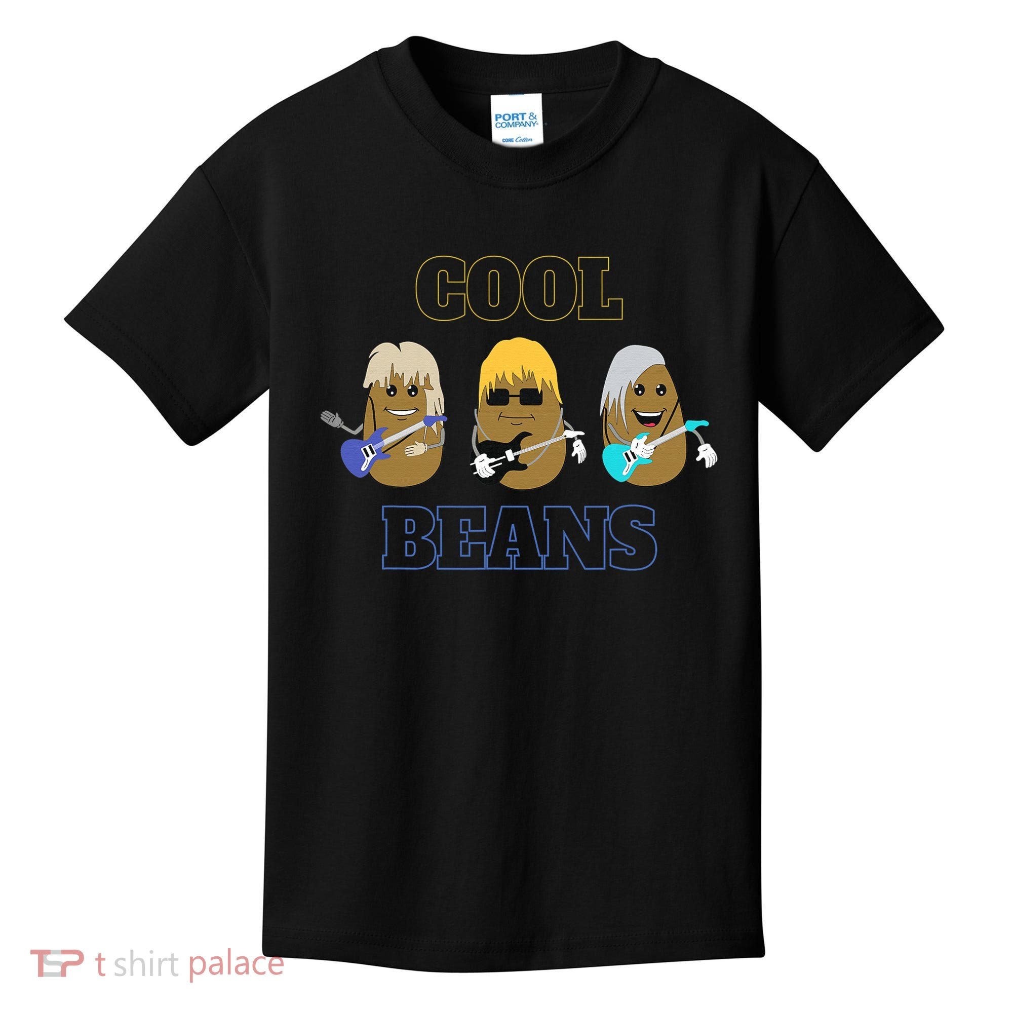 Cool Beans Rock and Roll Fun Novelty  Kids T-Shirt