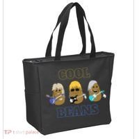 Cool Beans Rock and Roll Fun Novelty  Tote Bag thumb 2