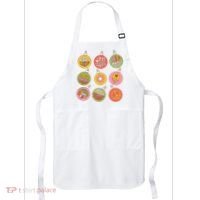 Christmas Ball Retro Ornaments Apron thumb 0