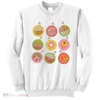 Christmas Ball Retro Ornaments Sweatshirt thumb 0