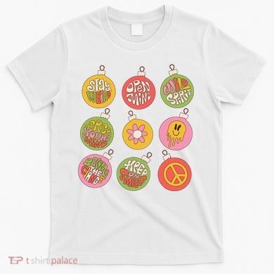 Christmas Ball Retro Ornaments T-Shirt