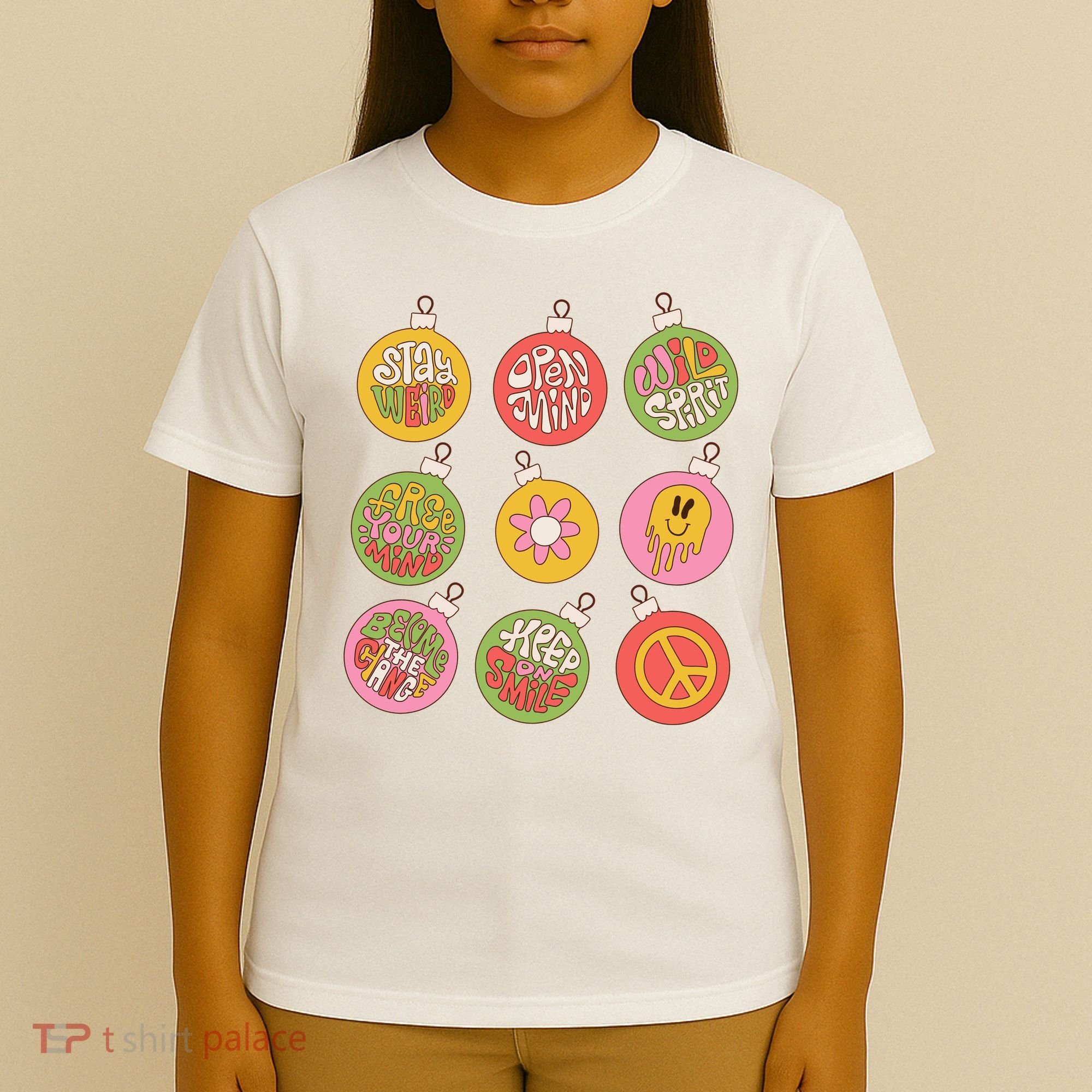 Christmas Ball Retro Ornaments T-Shirt