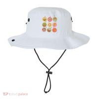 Christmas Ball Retro Ornaments Bucket Hat thumb 0