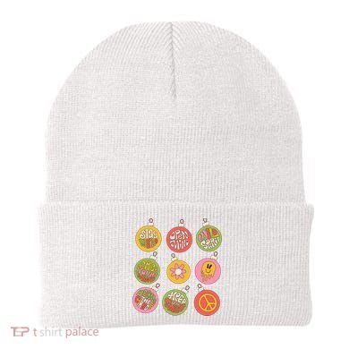 Christmas Ball Retro Ornaments Beanie