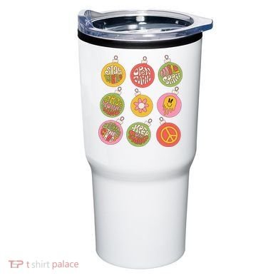Christmas Ball Retro Ornaments Tumbler