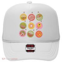 Christmas Ball Retro Ornaments Hat thumb 0