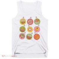 Christmas Ball Retro Ornaments Tank Top thumb 0