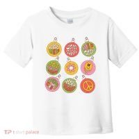 Christmas Ball Retro Ornaments Toddler T-Shirt thumb 0