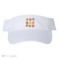 Christmas Ball Retro Ornaments Visor thumb 0
