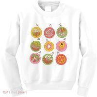 Christmas Ball Retro Ornaments Kids Sweatshirt thumb 0