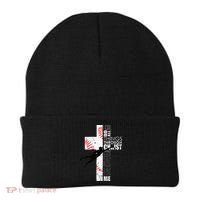 Christian Baseball Religious Cross  Beanie thumb 0