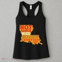 Crawfish Boil Retro Louisiana Usa Cajun Seafood Festival Women's Tank Top thumb 3