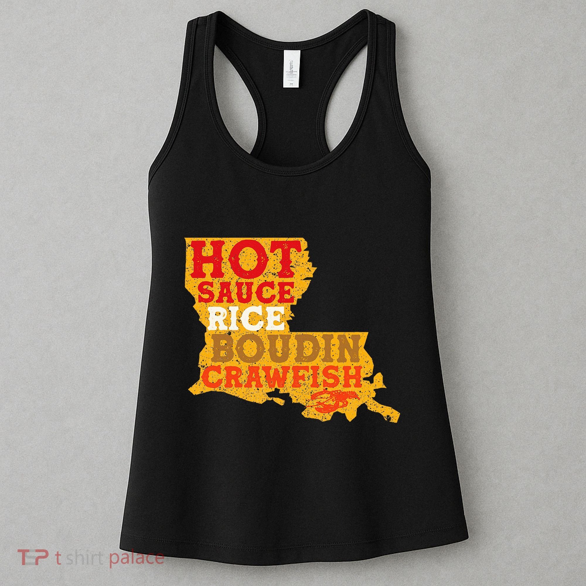 Crawfish Boil Retro Louisiana Usa Cajun Seafood Festival Women's Tank Top