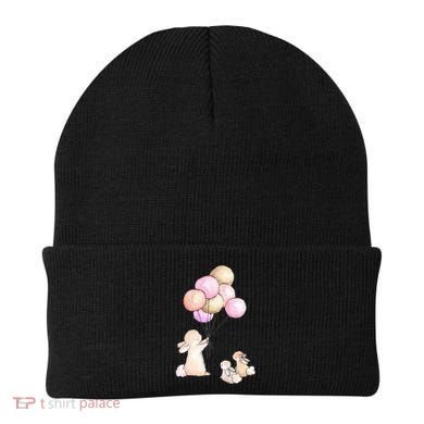 Cute Bunny Rabbit Balloon Beanie