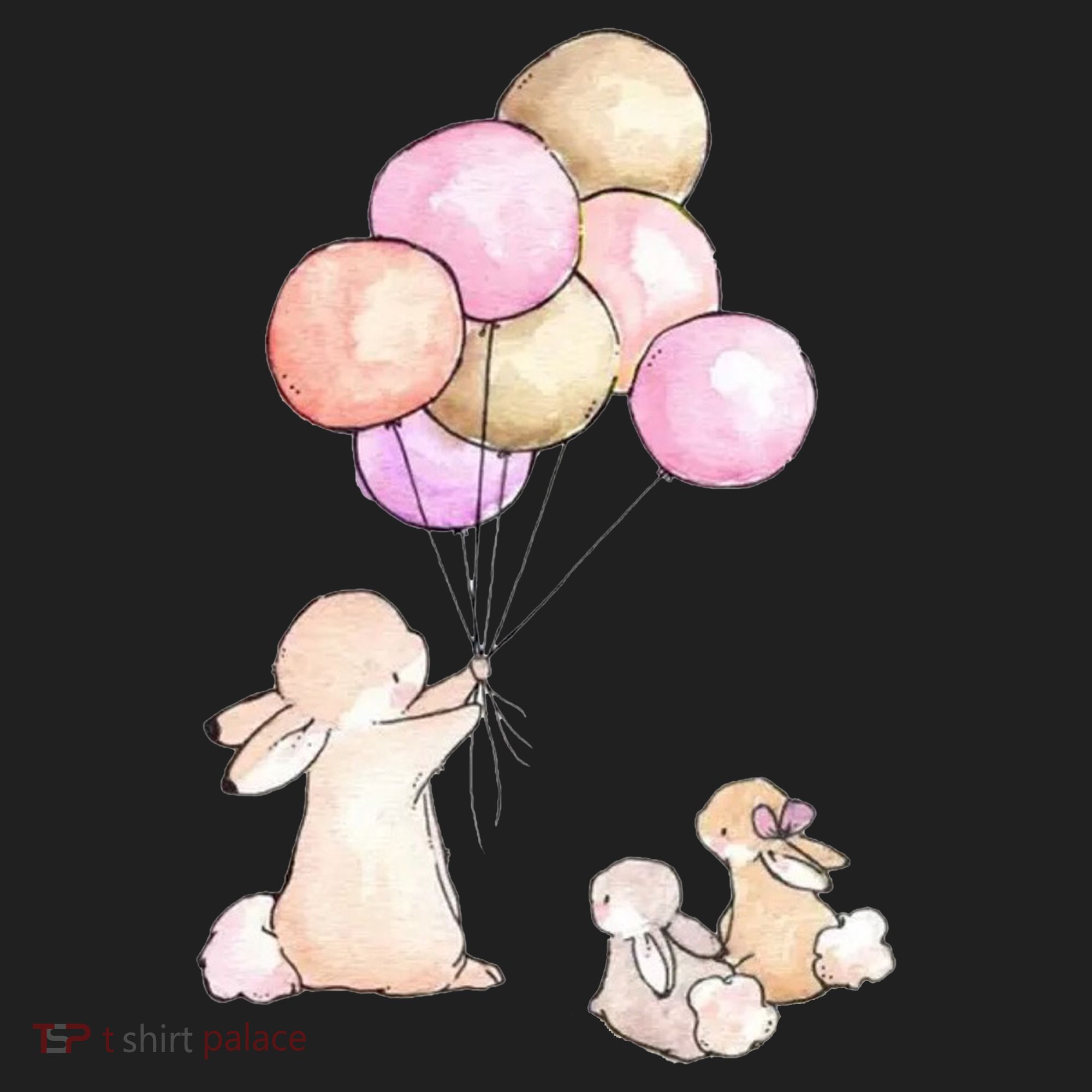 Cute Bunny Rabbit Balloon Hat
