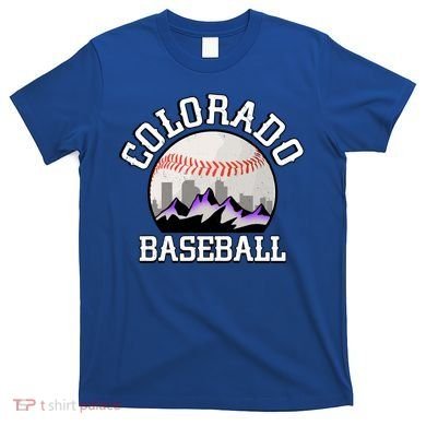 Colorado Baseball Rocky Mountain Team Gift T-Shirt