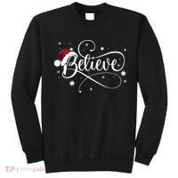 Christmas Believe Santa Claus Believe Christmas Sweatshirt thumb 0