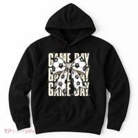 Coquette Bow Soccer Funny Game Day Soccer Hoodie thumb 0
