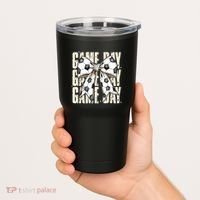Coquette Bow Soccer Funny Game Day Soccer Tumbler thumb 2