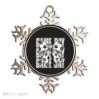 Coquette Bow Soccer Funny Game Day Soccer Ornament thumb 0