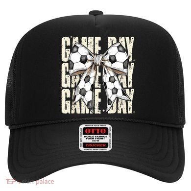 Coquette Bow Soccer Funny Game Day Soccer Hat
