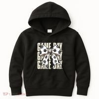 Coquette Bow Soccer Funny Game Day Soccer Kids Hoodie thumb 0