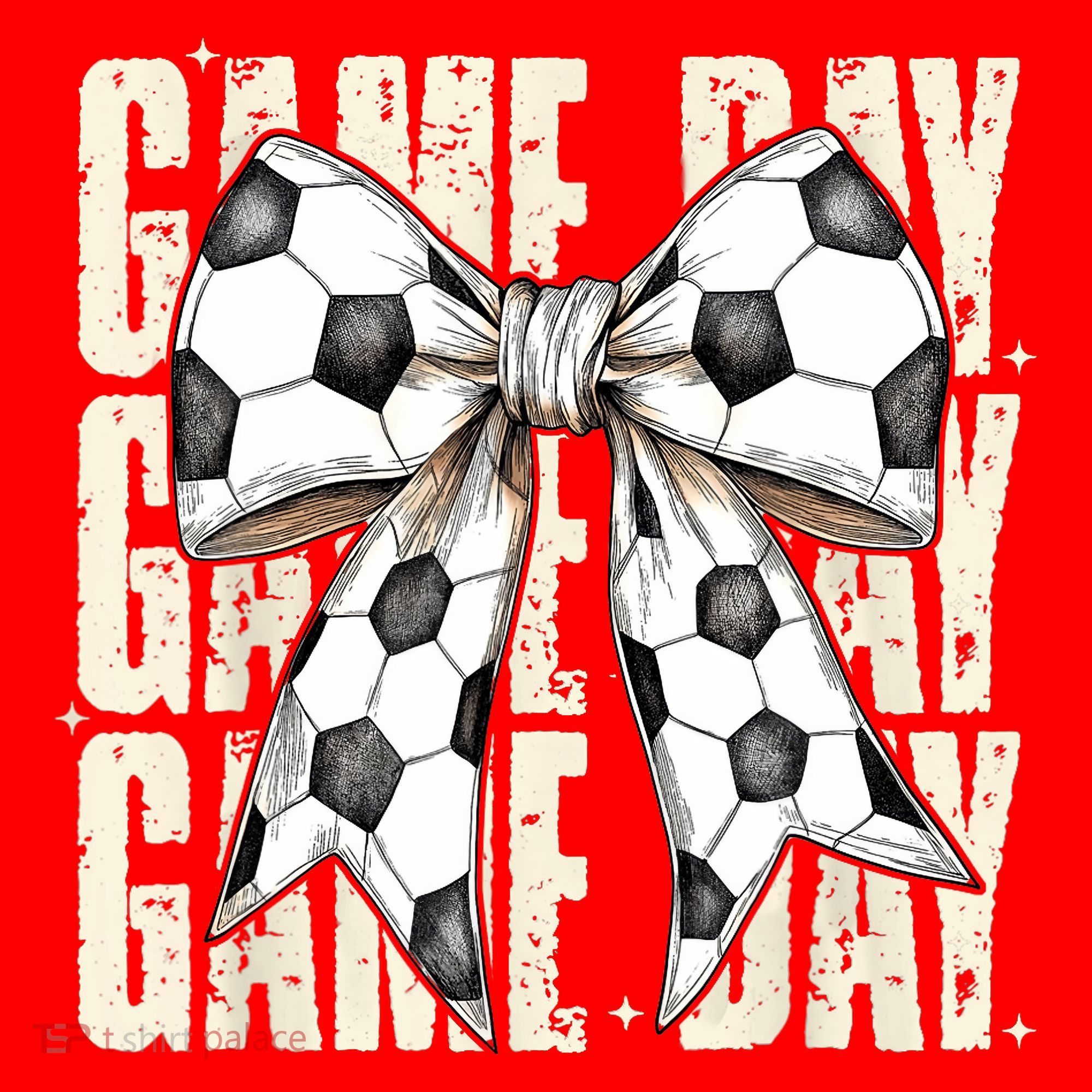 Coquette Bow Soccer Funny Game Day Soccer Santa Hat