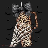 Coquette Bow Skeleton Bougie Women's Sweatshirt thumb 2