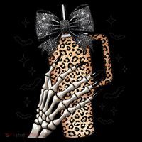 Coquette Bow Skeleton Bougie Backpack thumb 2
