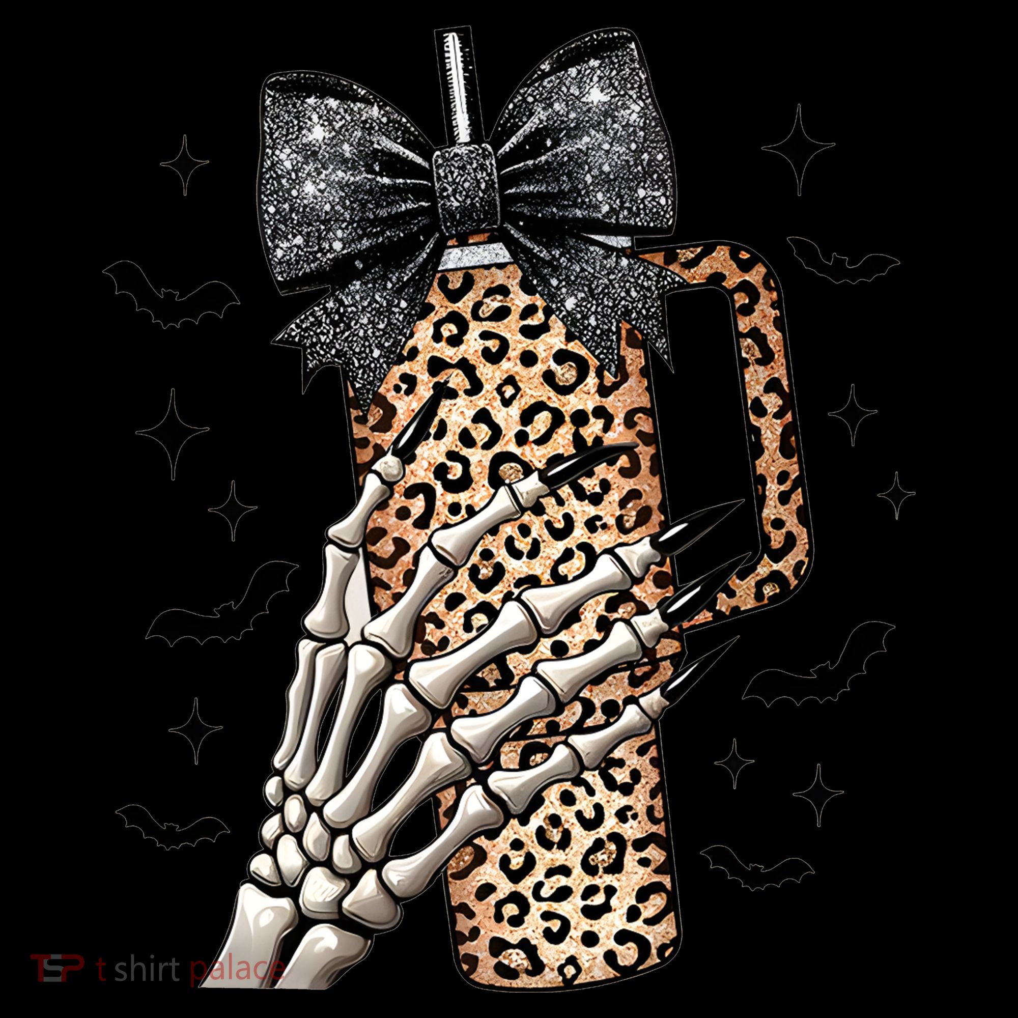 Coquette Bow Skeleton Bougie Backpack