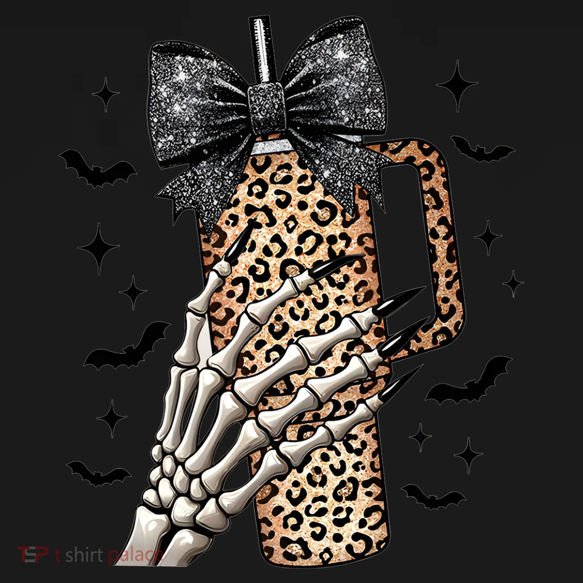 Coquette Bow Skeleton Bougie Backpack