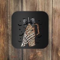Coquette Bow Skeleton Bougie Coaster thumb 0