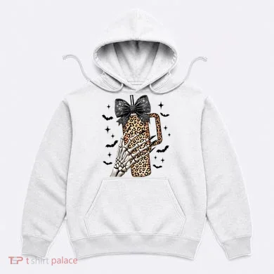 Coquette Bow Skeleton Bougie Hoodie