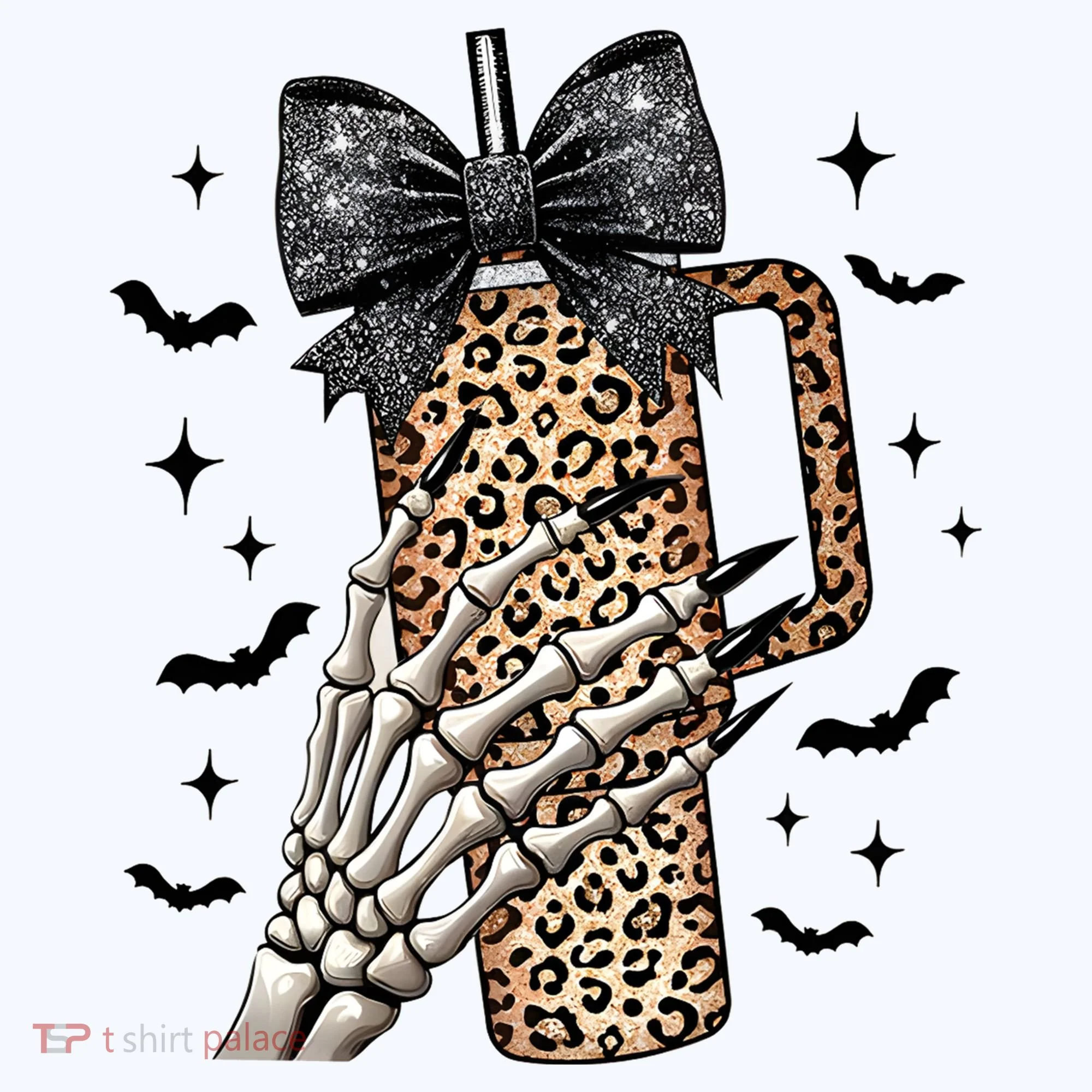 Coquette Bow Skeleton Bougie Hoodie