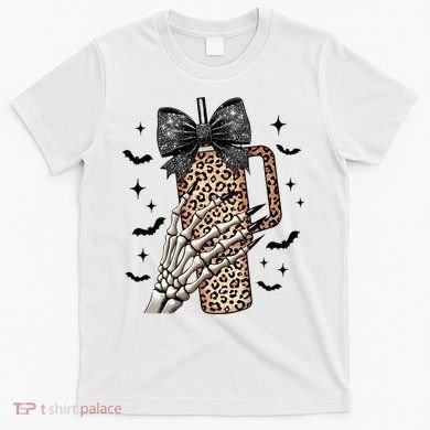Coquette Bow Skeleton Bougie T-Shirt