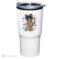 Coquette Bow Skeleton Bougie Tumbler thumb 0