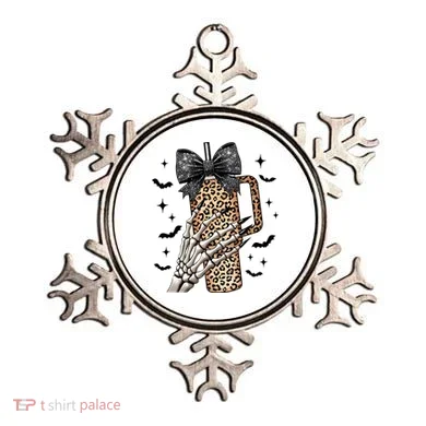 Coquette Bow Skeleton Bougie Ornament