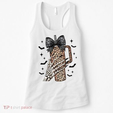 Coquette Bow Skeleton Bougie Women's Tank Top