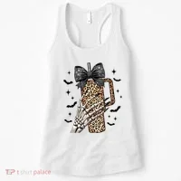 Coquette Bow Skeleton Bougie Women's Tank Top thumb 0