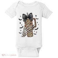 Coquette Bow Skeleton Bougie Baby Bodysuit thumb 0
