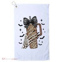 Coquette Bow Skeleton Bougie Golf Towel thumb 0