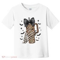 Coquette Bow Skeleton Bougie Toddler T-Shirt thumb 0