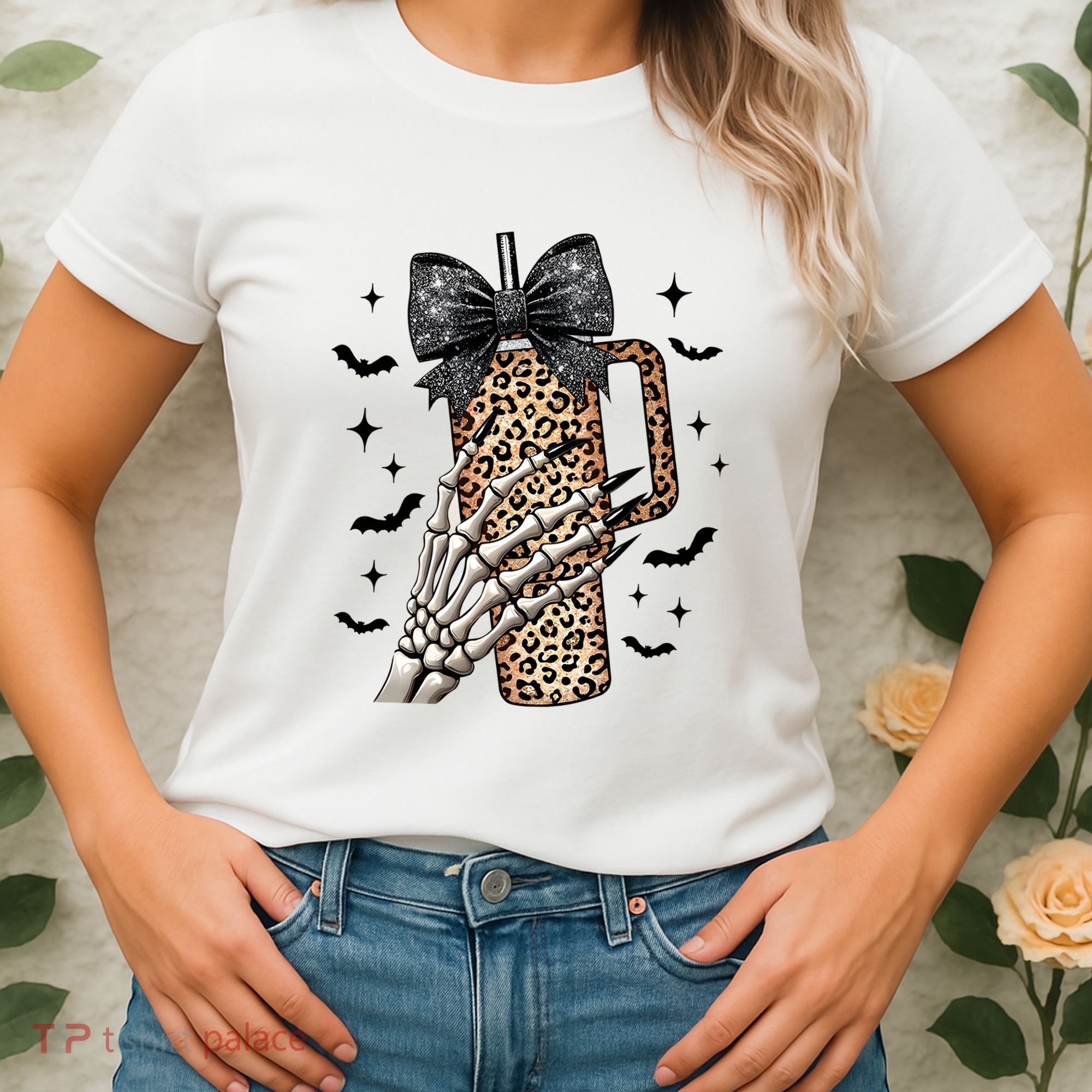 Coquette Bow Skeleton Bougie Women's T-Shirt