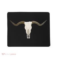 Cow Bull Steer Skull Cattle Longhorn Western Mousepad thumb 0